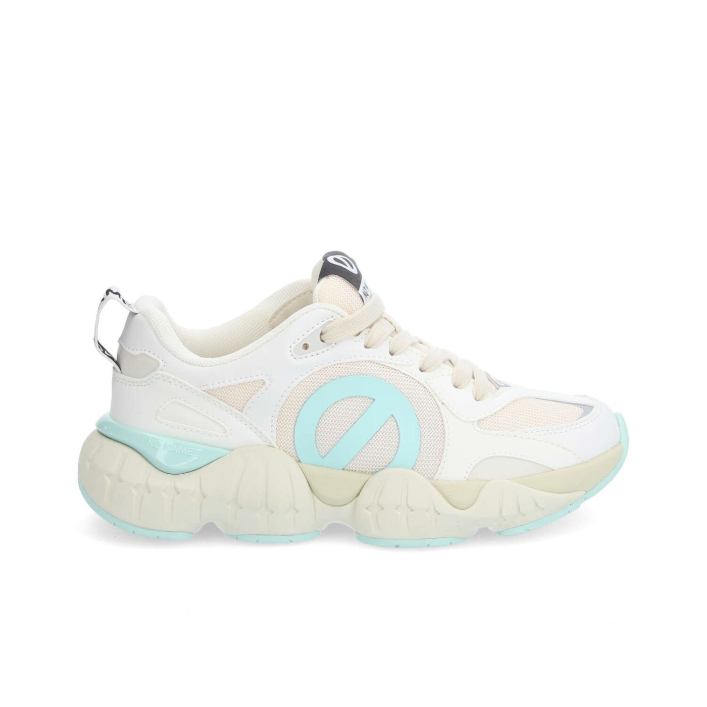 KRAZEE RUNNER W - KNIT/DISCOLOR - BIANCO SPORCO/LILLA
